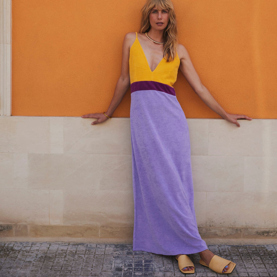 Speezys Spaghetti Dress Lavender/RV/B