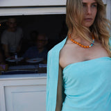 Speezys Strapless Top Light Aqua