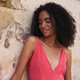 Speezys Spaghetti Dress Calypso Pink