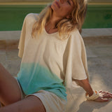 Speezys Kaftan Top Shell / Light Aqua