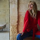 Speezys Kimono Jacket Fire Red