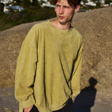 Speezys Classic Crew Sweat Gray Green