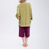 Speezys Classic Crew Sweat Gray Green