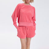Speezys Crew Sweat Desert Rose