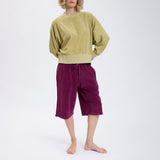 Speezys Crew Sweat Gray Green