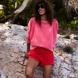 Speezys Crew Sweat Desert Rose