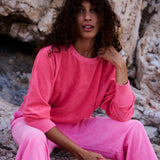 Speezys Crew Sweat Desert Rose