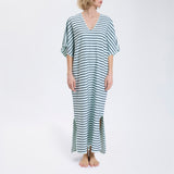 Speezys Kaftan French Stripe Glacier Night Blue