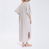 Speezys Kaftan French Stripe Offwhite Sand