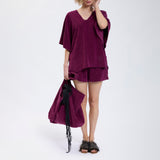 Speezys Kaftan Top Aubergine Shade