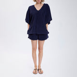 Speezys Kaftan Top Night Blue