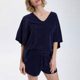 Speezys Kaftan Top Night Blue