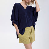 Speezys Kaftan Top Night Blue
