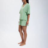 Speezys Kaftan Top Smoke Green