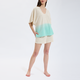 Speezys Kaftan Top Shell / Light Aqua