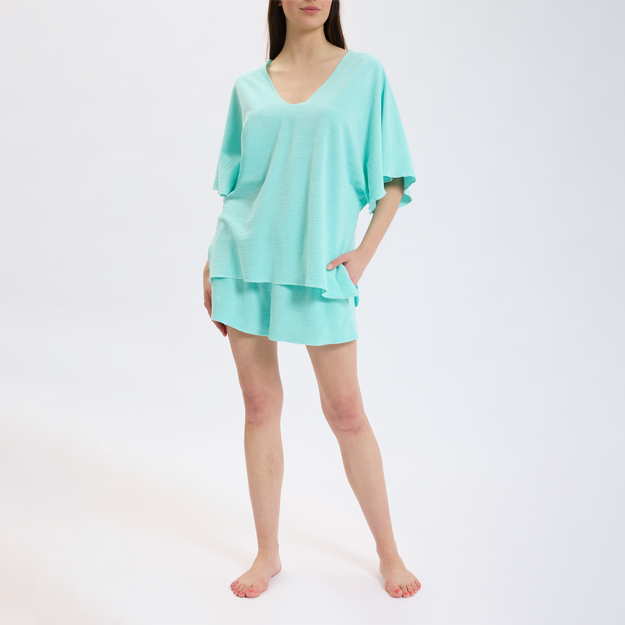 Speezys Short Shorts Light Aqua