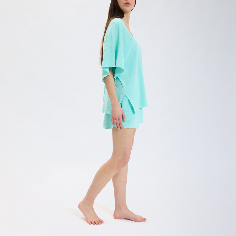 Speezys Short Shorts Light Aqua