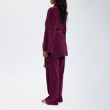 Speezys Kimono Jacket Aubergine Shade