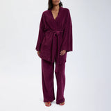 Speezys Kimono Jacket Aubergine Shade