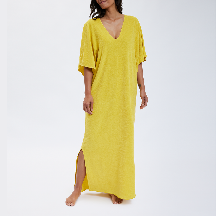 Speezys Kaftan Lemon Yellow