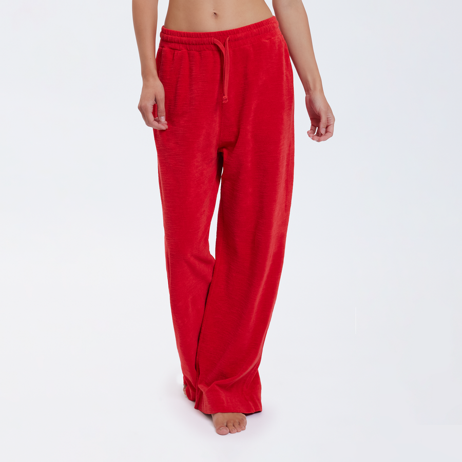 Speezys Long Pants Fire Red