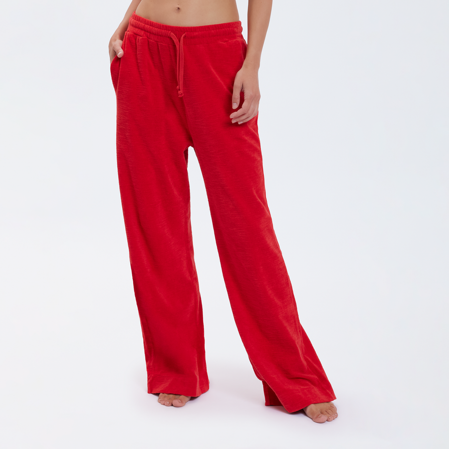 Speezys Long Pants Fire Red