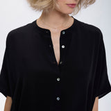 Speezys Silk Kaftan Black