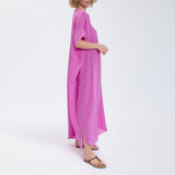 Speezys Silk Kaftan Rosebud