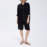 Speezys Silk Shirt Black
