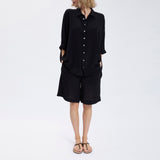 Speezys Silk Shirt Black