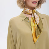 Speezys Silk Shirt Dress Gray Green