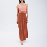 Speezys Spaghetti Dress Burnt Clay/N/SP