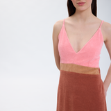 Speezys Spaghetti Dress Burnt Clay/N/SP