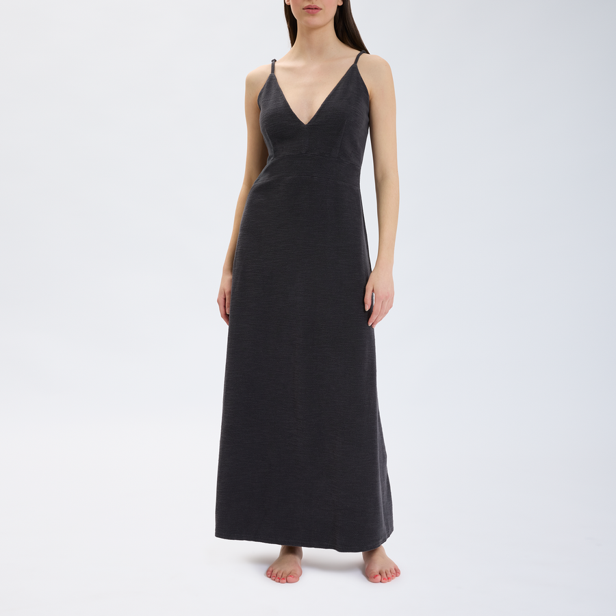 Speezys Spaghetti Dress Jet Black