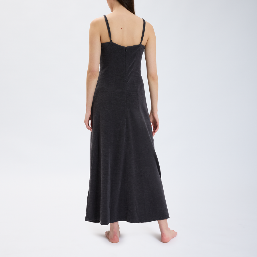 Speezys Spaghetti Dress Jet Black