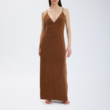 Speezys Spaghetti Dress Toffee Brown