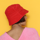 Speezys Bucket Hat Fire Red