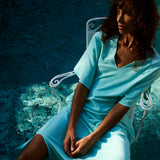 Speezys Kaftan Light Aqua
