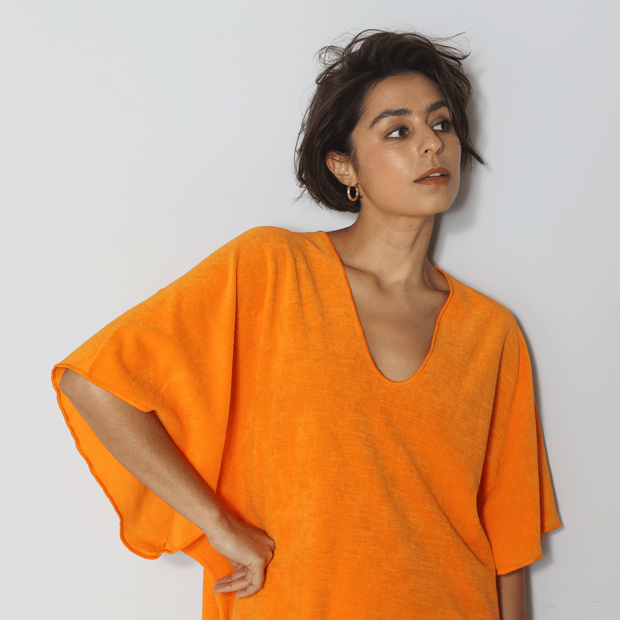 Speezys Kaftan Turmeric X Slingher Neon Yellow Belt