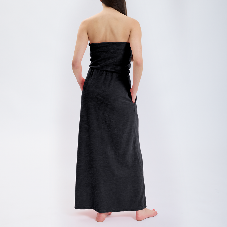 Speezys Strapless Dress Jet Black