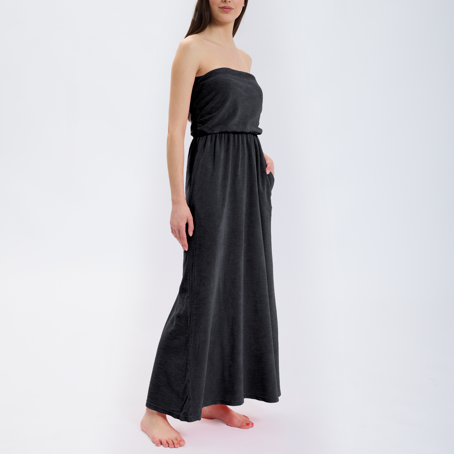 Speezys Strapless Dress Jet Black
