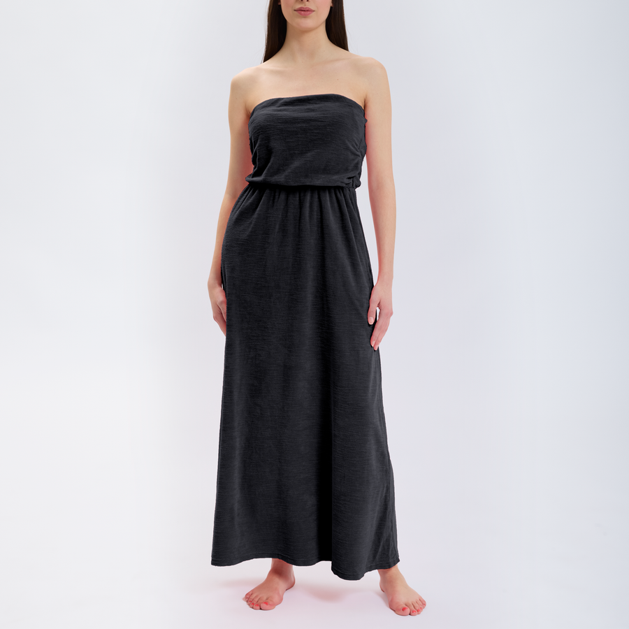 Speezys Strapless Dress Jet Black
