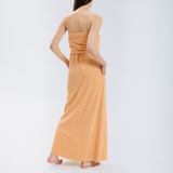 Speezys Strapless Dress Sandy Caramel