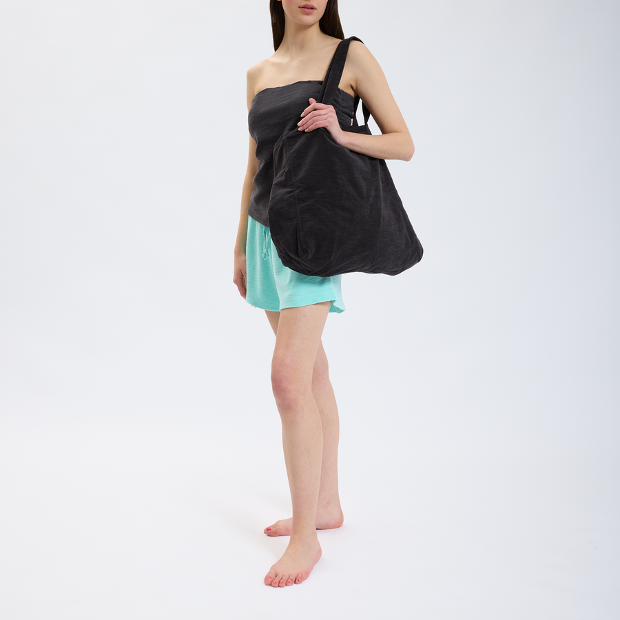 Speezys Strapless Top Jet Black