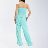 Speezys Strapless Top Light Aqua