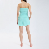 Speezys Strapless Top Light Aqua