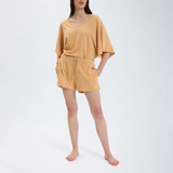 Speezys Kaftan Top Sandy Caramel