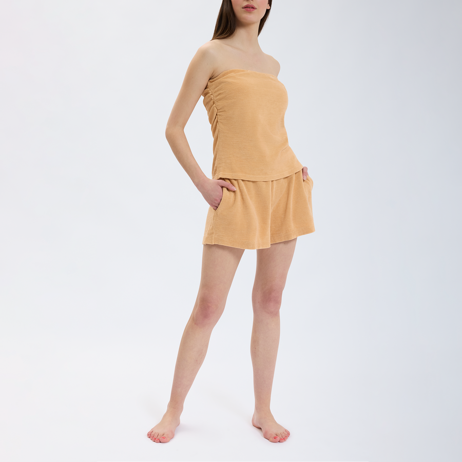 Speezys Short Shorts Sandy Caramel