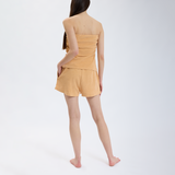 Speezys Strapless Top Sandy Caramel