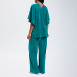 Speezys Kaftan Top Porcelain Green